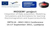 MPTL16 - HSCI 2011  Conference 15-17 September 2011, Ljubljana