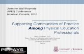 Supporting Communities of Practice  Among  Physical Education Professionals