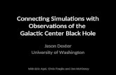 Connecting Simulations with Observations of the  Galactic Center Black Hole