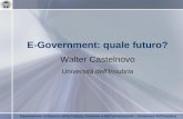 E-Government: quale futuro?
