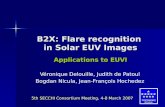 B2X: Flare recognition  in Solar EUV Images Applications to EUVI