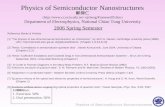 Physics of Semiconductor Nanostructures