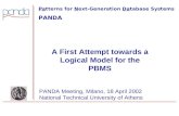 A First Attempt towards a Logical Model for the PBMS