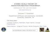 ATOMIC-SCALE THEORY OF RADIATION-INDUCED PHENOMENA