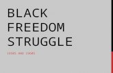 Black Freedom Struggle