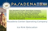 Pasadena Center Operating Company Ice Rink Relocation