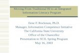 Moving From Traditional BI to an Integrated Information Literacy Program