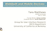 WebQuilt and Mobile Devices: A Web Usability Testing and Analysis Tool for the Mobile Internet