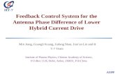 Feedback Control System for the Antenna Phase Difference of Lower Hybrid Current Drive