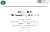 DOE-HEP Networking & Grids