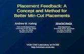 Placement Feedback: A Concept and Method for Better Min-Cut Placements