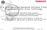 A 0.15  M Radiation-Hardened Antifuse Field Programmable Gate Array Technology
