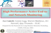 High Performance Active End-to-end Network Monitoring