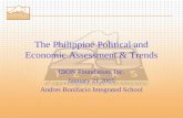 The Philippine Political and Economic Assessment & Trends