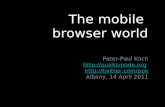 The mobile  browser world