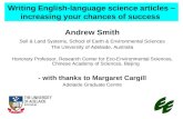 Writing English-language science articles – increasing your chances of success