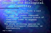 The Chemistry of Life: Organic and Biological Chemistry
