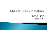 Chapter 6 Enumeration