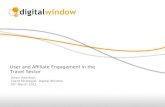 User and Affiliate Engagement in the Travel Sector