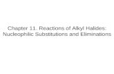 Chapter 11. Reactions of Alkyl Halides:  Nucleophilic Substitutions and Eliminations