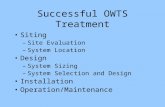 Successful OWTS Treatment