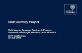 Staff Gateway Project