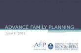 ADVANCE FAMILY PLANNING