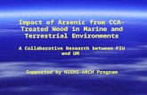 Impact of Arsenic from CCA-Treated Wood in Marine and Terrestrial Environments
