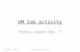 UM lab activity