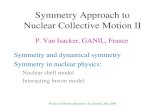Symmetry Approach to Nuclear Collective Motion II