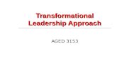 Transformational Leadership Approach
