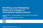 Profiling and Modeling Resource Usage of Virtualized Applications