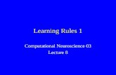 Learning Rules 1