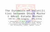 The Dynamics of Volatilities between Stock Market &Real Estate Market