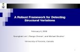 A Robust Framework for Detecting Structural Variations