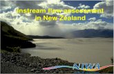 Instream flow assessment in New Zealand