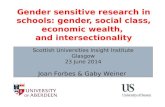 Scottish Universities Insight Institute Glasgow 23 June 2014 Joan Forbes & Gaby Weiner