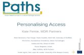 Personalising Access