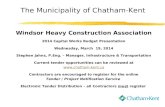 The Municipality of Chatham-Kent