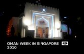 OMAN WEEK – SINGAPORE 2010
