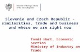 Tomáš Hart,  Economic Section Ministry  of Industry  and  Trade Celje ,  September  17, 2012
