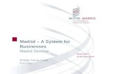 Madrid – A System for Businesses Madrid Seminar
