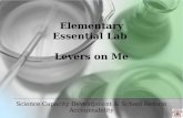 Elementary Essential Lab  Levers on Me