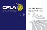 Administration of payment  claim Magda Kariņa