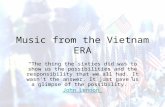 Music from the Vietnam ERA