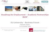Roadmap for Employment – Academic Partnerships REAP