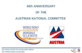 40th ANNIVERSARY OF THE AUSTRIAN NATIONAL COMMITTEE
