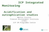 ICP Integrated Monitoring   Acidification and eutrophication studies