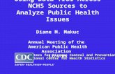 Centers for Disease Control and Prevention National Center for Health Statistics