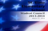 St. Elmo Elementary School Student Council 2013-2014